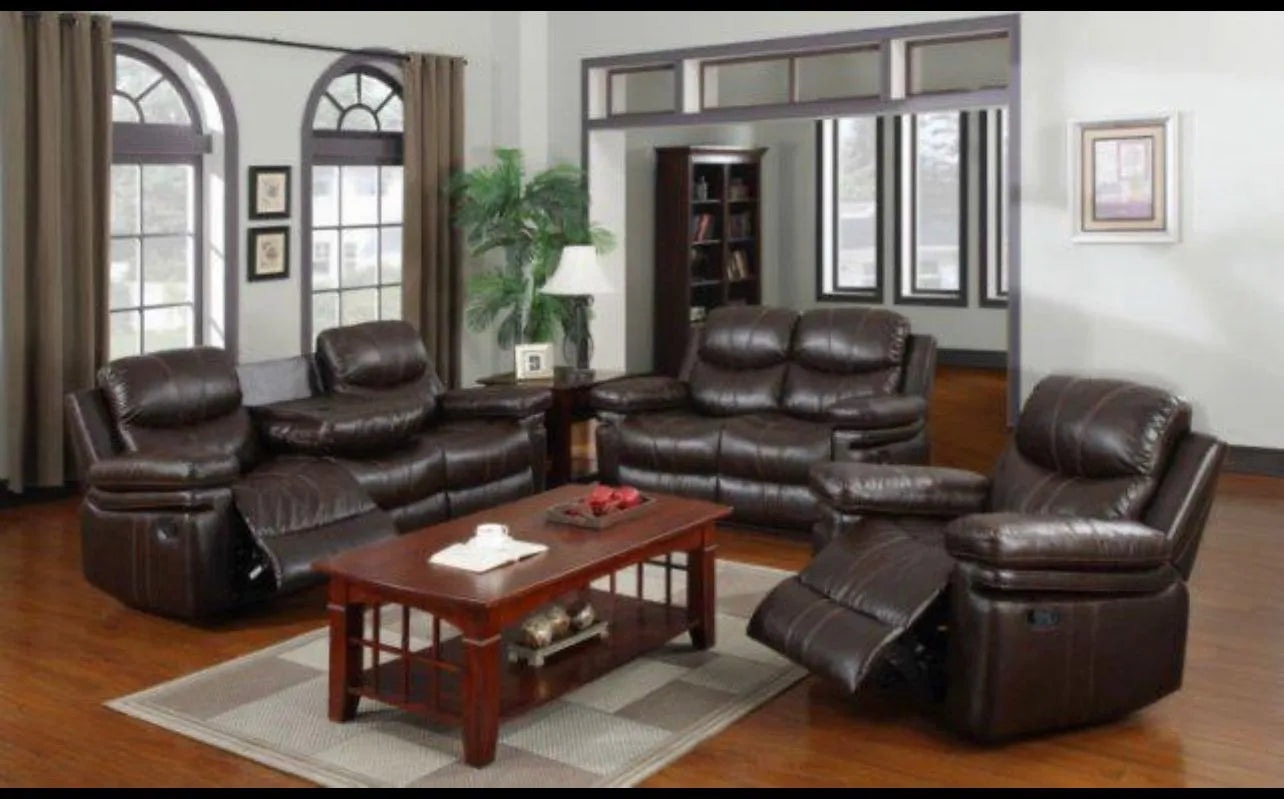 Manual Recliner 3 + 2 + 1 Sofa Set