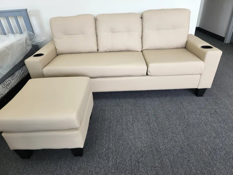 3 Seater Leather Couch