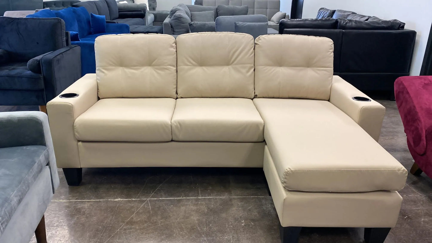 3 Seater Leather Couch