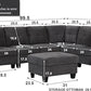 Emerson 6-Seater Sectional