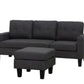 Fabric – 3 Seater with Ottoman