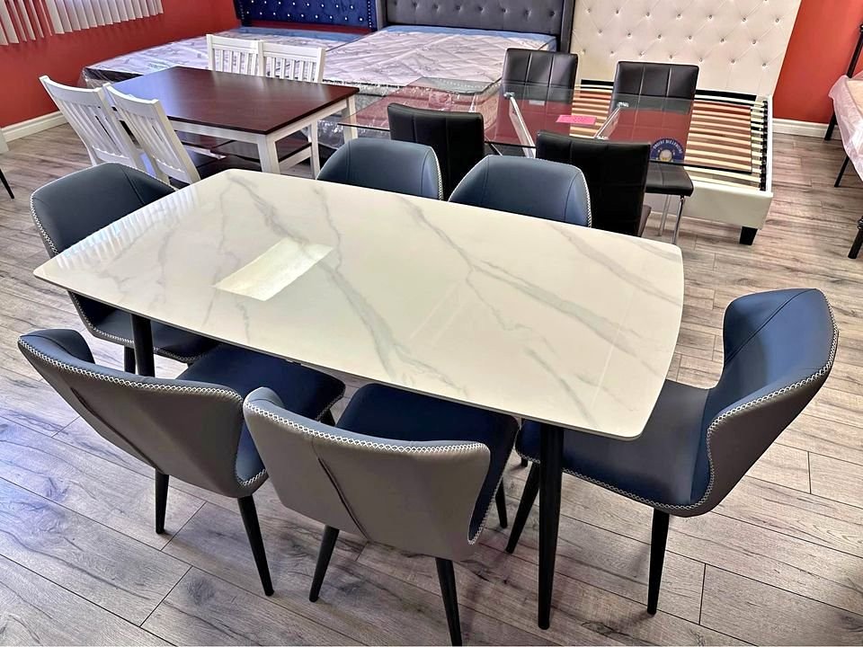 Ceramic Dining Table – 6 Seater