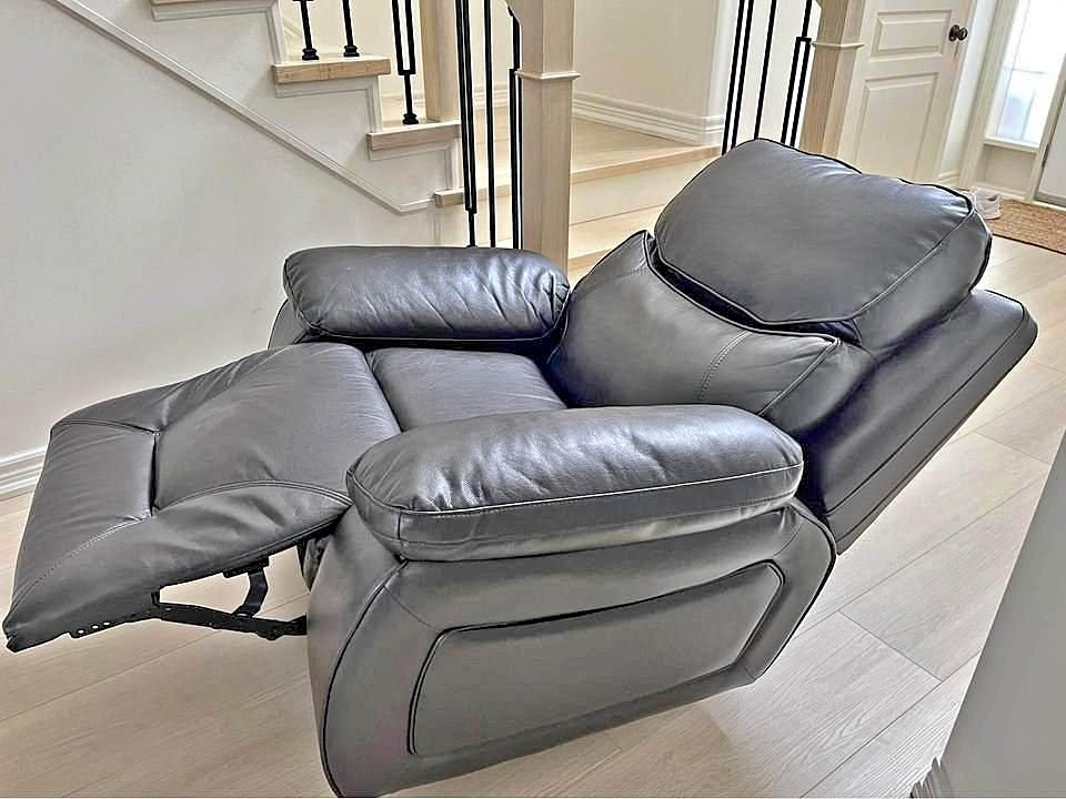 Single Leather Recliner Chair